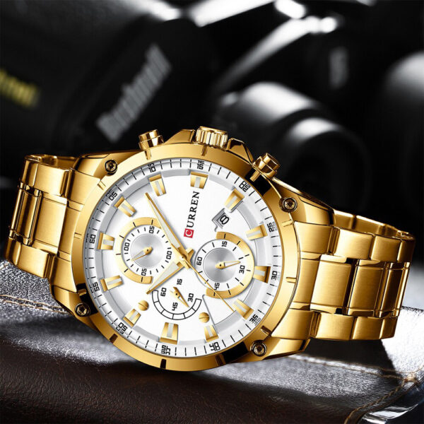 170239167217023916722.jpg Reloj Curren 8360 Cuarzo Acero Acero Inoxidabl