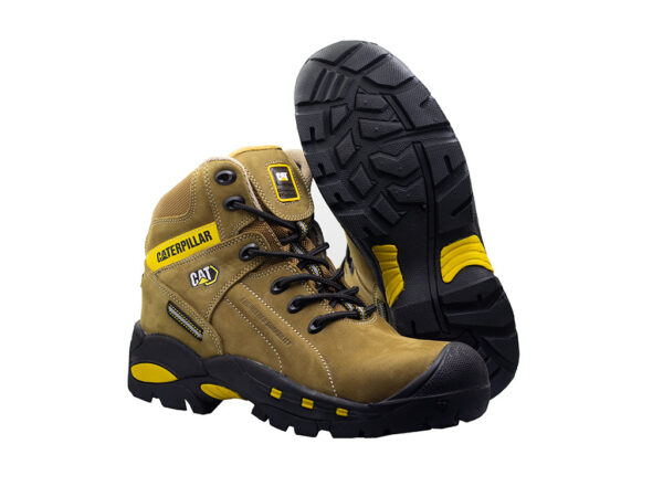 Bota Cat Industrial 1355 Ocre