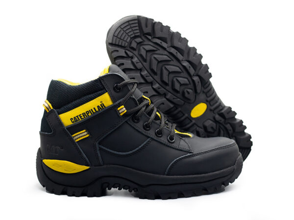 Bota Cat 08 Puntera Negro