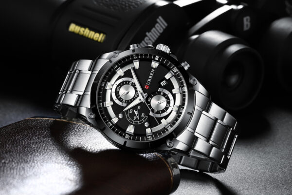 1707591569IMG_6338.jpg Reloj Curren 8360 Cuarzo Acero Acero Inoxidabl