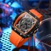 Reloj Curren 8442 Silicona Crono Funcion