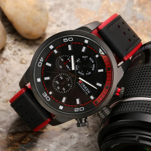 170198430417019843044.jpeg Reloj Curren 8250 Cuarzo Correa De Cueroo