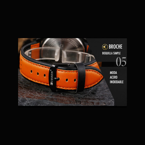 170198430517019843056.jpg Reloj Curren 8250 Cuarzo Correa De Cueroo