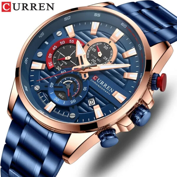 Reloj Curren 8415 Acero Acero Inoxidable