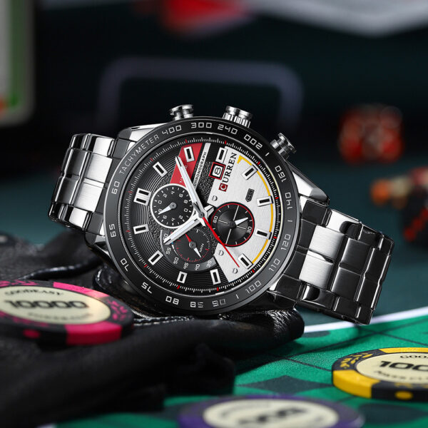 17019843851701984385S14f4cd319438424097635b881274192b4.jpg Reloj Curren 8410 Acero Acero Inoxidable