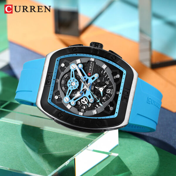 170610823712.jpg Reloj Curren 8443 Silicona