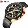 1707587771H5d812794917343beb756611a0c6e84a5g.webp Reloj Curren 8329 Cronografo Cueroo