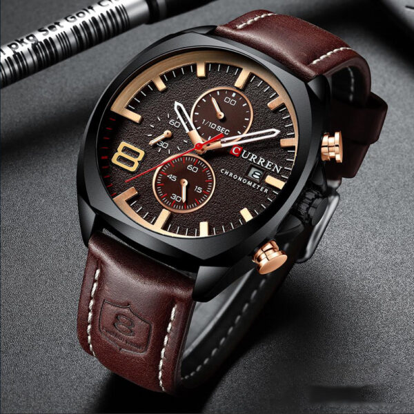 17084673434.jpg Reloj Curren 8324 Cuarzo Correa De Cueroo