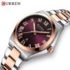 Reloj Curren 9095 Para Mujer Elegante