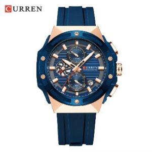 17277322888462-AZ.jpg Reloj Curren 8462 Silicona Crono Funcion