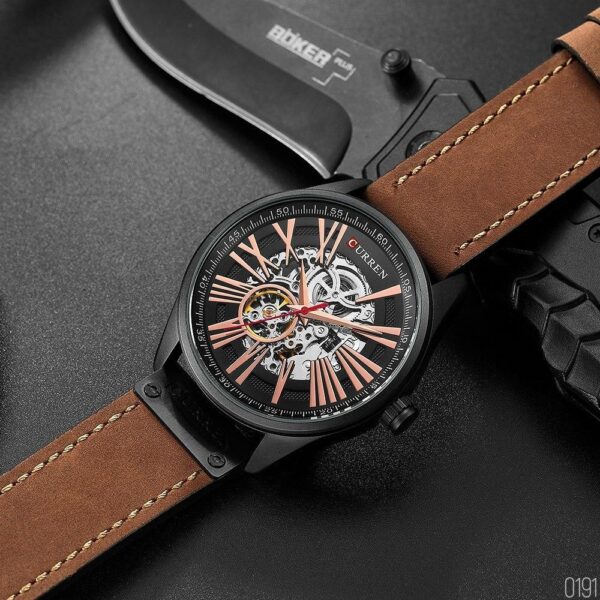 17316928908299-CF-CL.jpg Reloj Curren 8299 Hombre Cuero Automatico