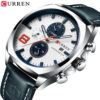 17514296372.jpg Reloj Curren 8324 Cuarzo Correa De Cueroo